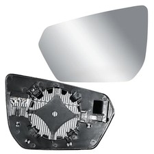 Replacement Driver Left Side Door Mirror Glass Heated with Driver LH Side