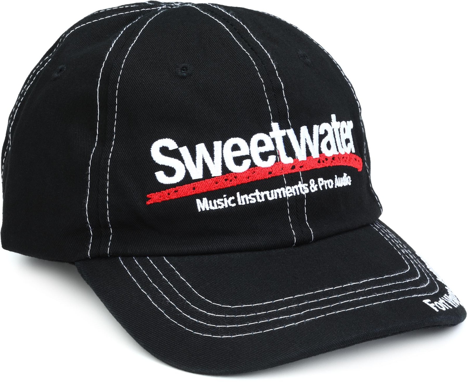 Бейсболка с логотипом Sweetwater - черная 5 упаковок 12490₽