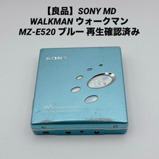 Sony MZ-E520 MD Walkman MiniDisc Player Blue Portable Audio Japan NO DUTY
