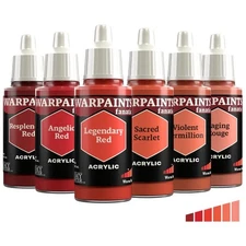 The Army Painter BNIB Warpaints Fanatic: Warm Reds Bundle