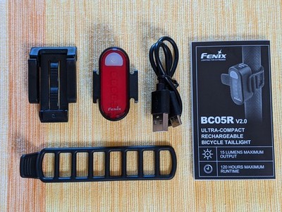 Fenix BC05R V2.0 Ultra Compact Rechargeable Bicycle Tail Light