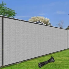 4' x 20' Fence Privacy Screen Heavy Duty Windscreen Fencing Mesh Shade Net Co...