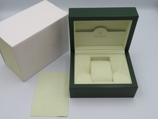 Genuine Rolex Green Presentation Men's Watch Box w/ Outer Box  Sleeve