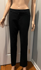 Calvin Klein Women  s Black Skinny Dress Pants Size 6