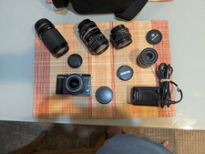 Olympus PEN E-PL1 Body, Battery Charger, very clean - various lenses - 16SD