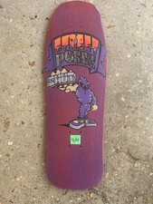 Primewood Shut Skateboards Deck Street Posse 80s speck Pink custom Shark 4/4