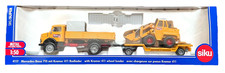 SIKU 4117 Mercedes Benz 170 Kramer 411 Radlader 1:50 Modell LKW Anhänger Pritsch