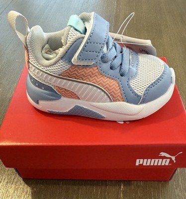 Puma X-Ray Neon Pastel Toddler Size 5