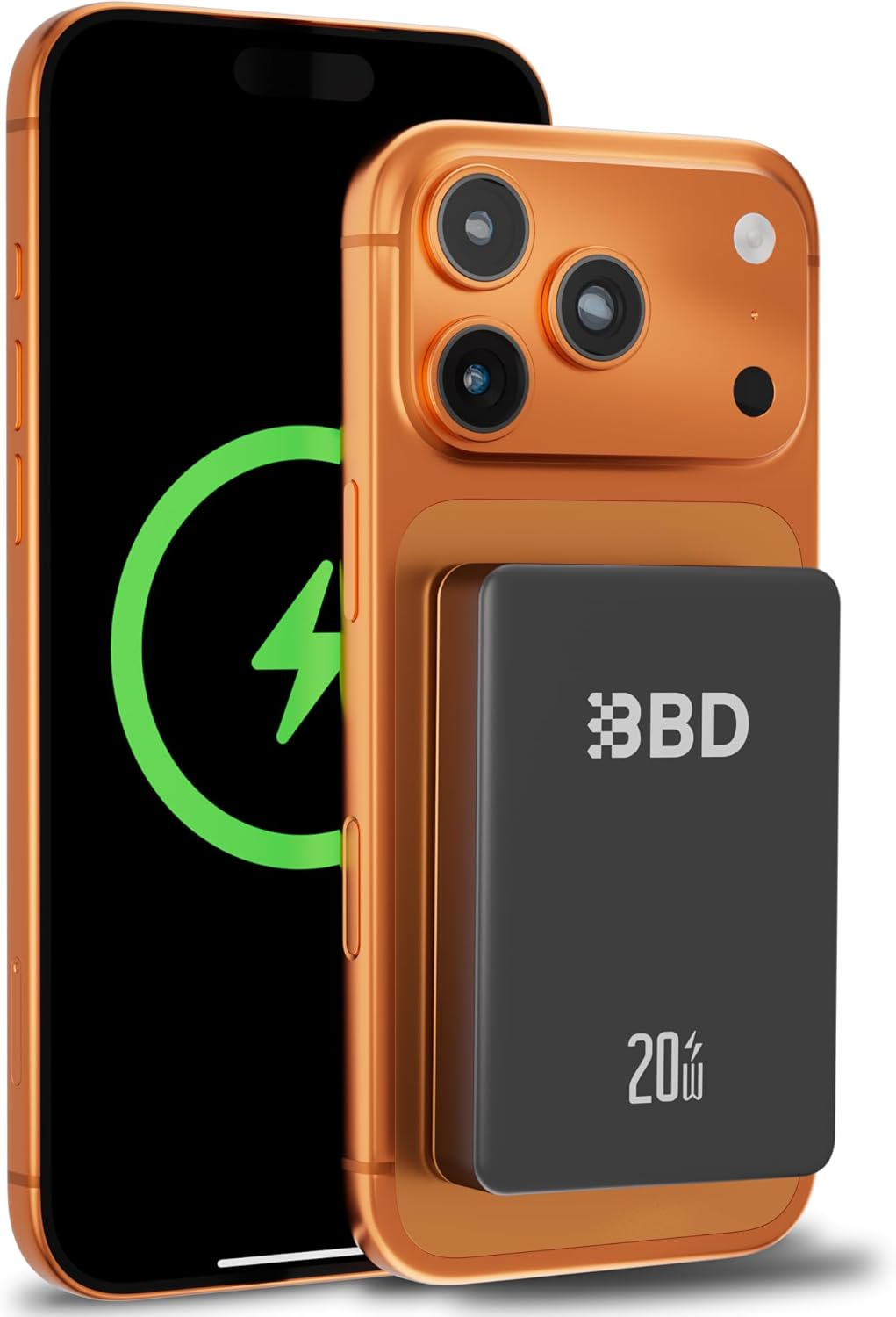 Magsafe Portable Charger,10000Mah Magnetic Power Bank Fast Charging PD 20W with