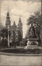 Rosenborg Palace Copenhagen Denmark vintage postcard s433