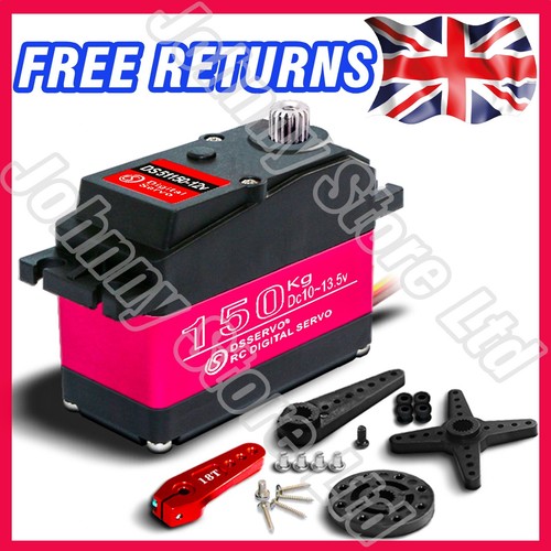 DS5115012V 150kg EXT HIGH TORQUE 180° 1/5 Scale Metal Gear Digital RC Car Servo eBay