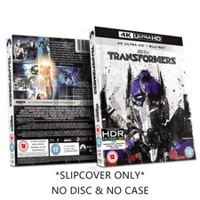 Transformers 4K Ultra Bluray Handmade Slipcover Sleeve Only Case Protector