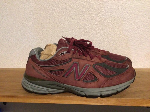 Men's New Balance 990v4 Sz 8 Burgundy 