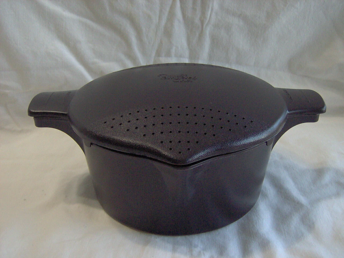 PAMPERED CHEF MICRO COOKER POT PAN 8 Cup MICROWAVE COOK COOKING