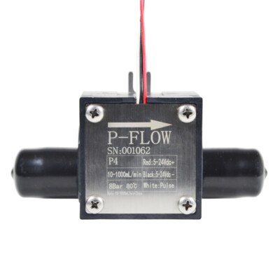P4 Micro Flow Meter Water Corrosive Liquid Low Flow Sensor Chemical Acid
