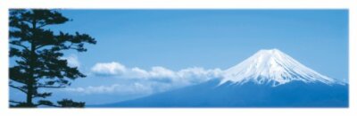 Poster Print Slim Mt. Fuji 12x36