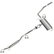 Stainless Steel Resonator Muffler Tailpipe fits: 2004-2010 Toyota Sienna FWD