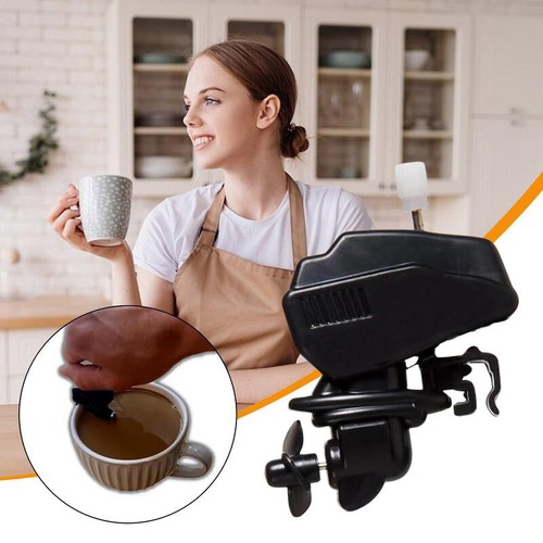 Wind Up Mini Boat Engine Coffee Stirrer Novelty Boat Motor Coffee Mixer Gifts