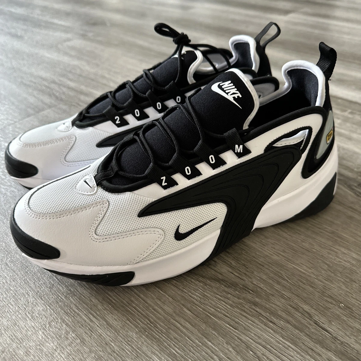 Empeorando visto ropa maximizar Nike Zoom 2K ZM Air 2000 Black White AO0269-101 Men&#039;s Size 11 | eBay