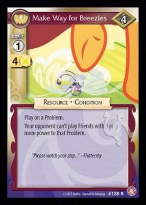 My Little Pony Absolute Discord Make Way for Breezies - 138 - MLP CCG 