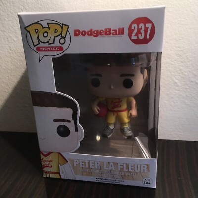 Funko Pop! Peter La Fleur #237 Dodgeball Vinyl Action Figure 100% ORIGINAL