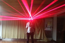 80 Beams Red LED Light Laser Glasses Music Stage Lighting Show DJ Party KTV Prop