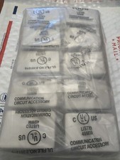 Lot of 10 NEW Dual Telephone Phone Surface Mount Box Wall Jack RJ11 - WHITE