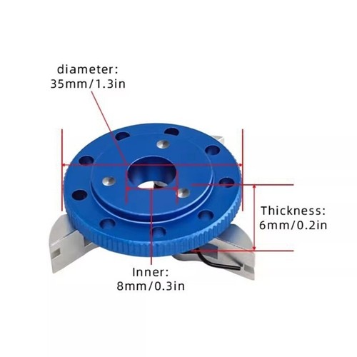 A Set of Simulated Car Upgrades Clutch Flywheel for 1/10 Replacement Parts - Photo 8/11