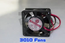 24V 30mm Cooling Computer Case Fan 3010 30x30x10mm DC PC 3D Printer 2-Pin 2 Pcs