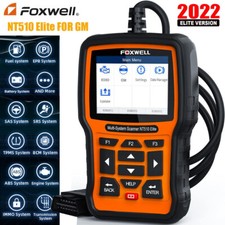 Nt510 Elite For Gm Obd2 Scanner Full System Active Test Code Reader Diagnostic