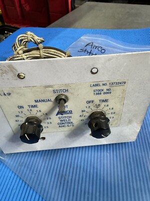 AHC-S/S Stitch Spot Control New Old Stock | Airco, Linde, LTec, ESAB Welder Part