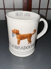 Labradoodle Best Dog Lover Coffee Tea Cup Mug Julianna Swaney Fringe Studio Pup 
