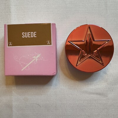 Jeffrey STAR Cosmetics Magic Star  Setting Powder  SUEDE With Box