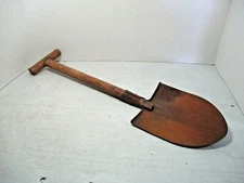 WWII Military Trench Shovel 22" Long Wooden Handle & Tombo Taiwan Dragonfly Logo