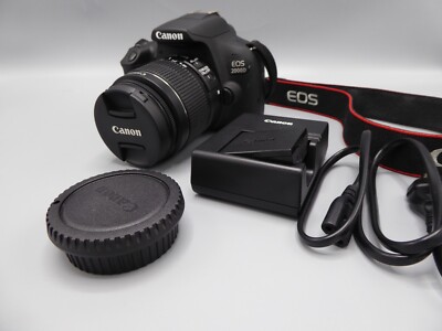 CANON EOS 2000D Spiegelreflexkamera + Objektive 18-55mm + extra Akku