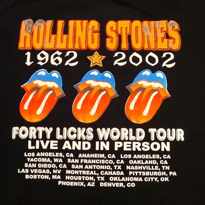 値下げ Rolling Stones FORTY LICKS Tシャツ Rolling Stones' 40 Licks Coming To Digital And Limited Edition