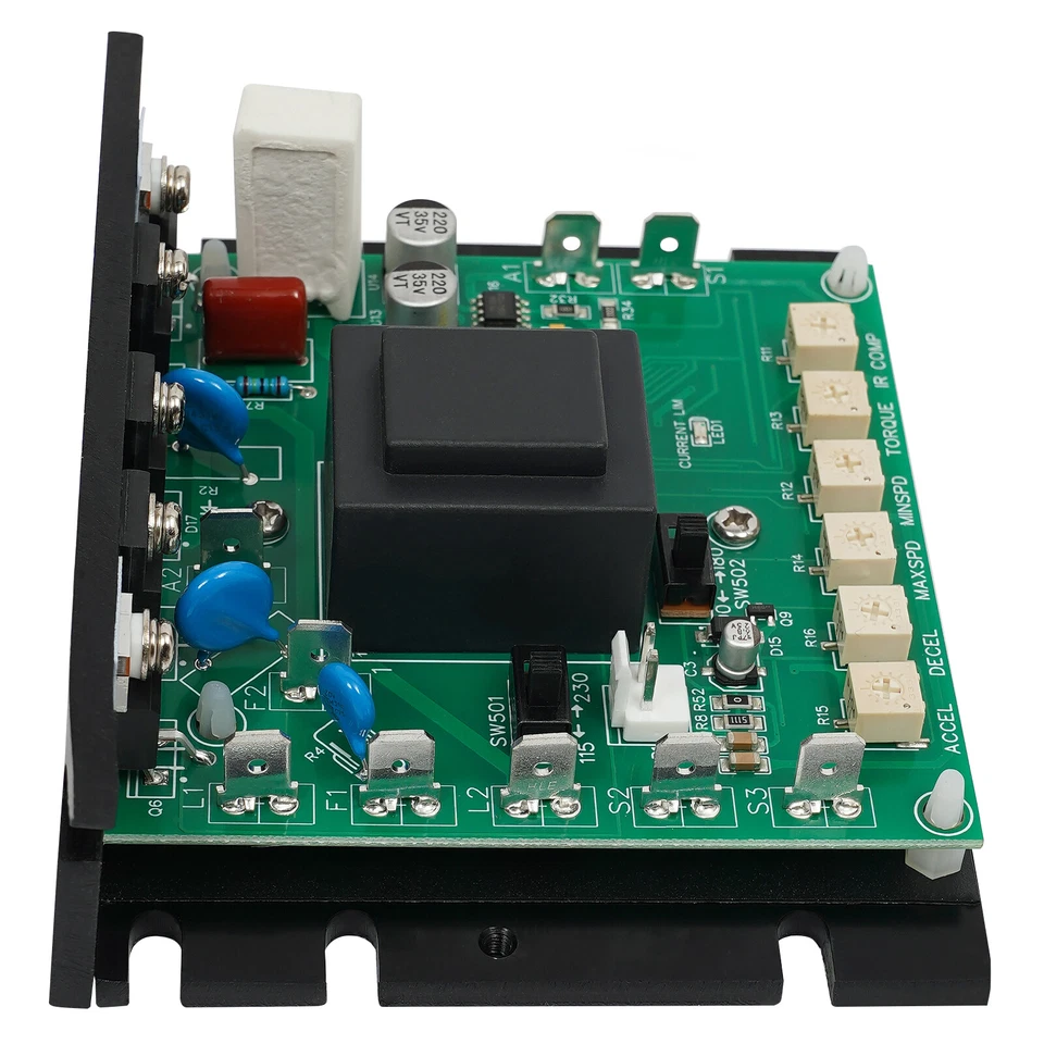 Módulo de control de velocidad variable controlador de velocidad para motor Minarik MM23001C DC Foto 4 de 4
