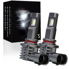 9005 LED Headlight Super Bright Bulbs Kit White 6500K 360000LM High Beam NEW