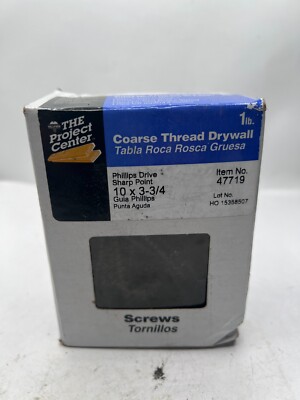 Hillman 6-Inch Drywall Screws - Coarse Thread Phillips Drive For Wood Studs (25 Count)