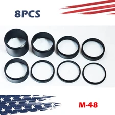 M48 Focal Length Extension Tube Kits for Astronomical Telescope T Ring 8PCS