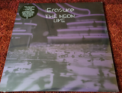 3 LP - Erasure - The Neon Live - neu - OVP
