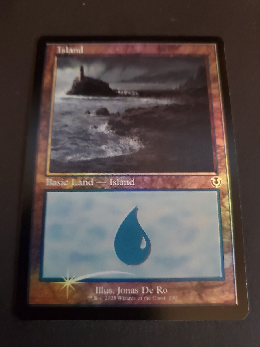 Island 290 Retro Frame Foil - Innistrad Remastered MTG NM | eBay