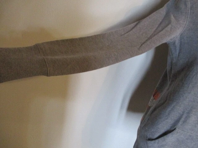 VETEMENTS Victoria's Secret ROSA FAB! Felpa con cappuccio Chicago Bears Pocket grigio S