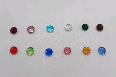 12 Birthstones Floating Charms For Your Origami Owl Locket 