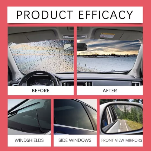 Windshield Cleaner Tool Car Glass Oil Film Cleaner 120ml Capacity 1PC - Picture 6 of 8