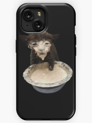 NEW! Milk Face Cat Meme Tough Phone Case For iPhone | eBay