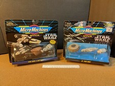 Star Wars Micro Machines #4 A New Hope and XI Star Wars (Bespin,Moncal,Pod) NIP