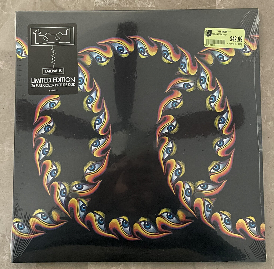 Tool - Lateralus - Vinyl Limited Edition 2x Full Color Picture