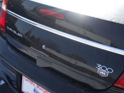 Rear Trunk Chrome Molding Trim Kit for Chrysler 300 1999, 2000, 2001, 2002, 2003, 2004, 2005, 2006, 2007, 2008, 2009, 2010, 2011, 2012, 2013, 2014