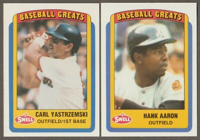 1990 SWELL BASEBALL GREATS YOU PICK #1 - 135 **** FREE SHIPPING ***